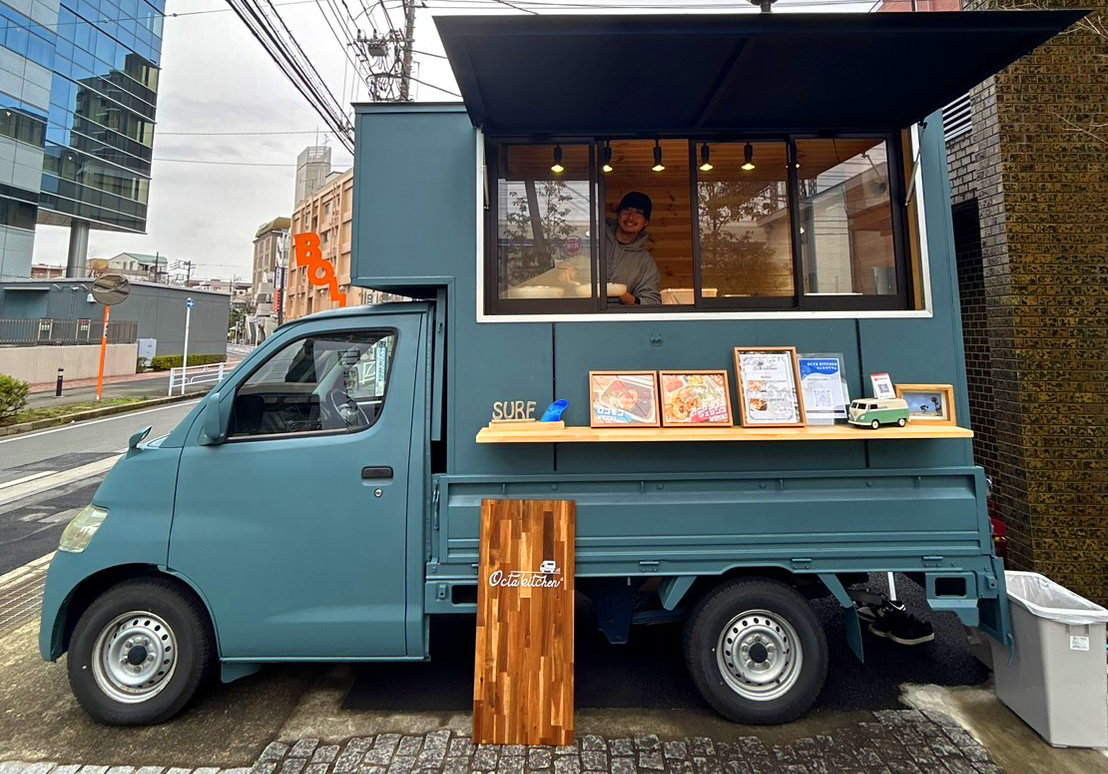 東京都・神奈川県で営業するOCTAのキッチンカー